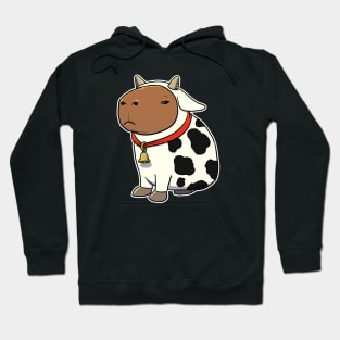 Capybara Cow Costume Hoodie